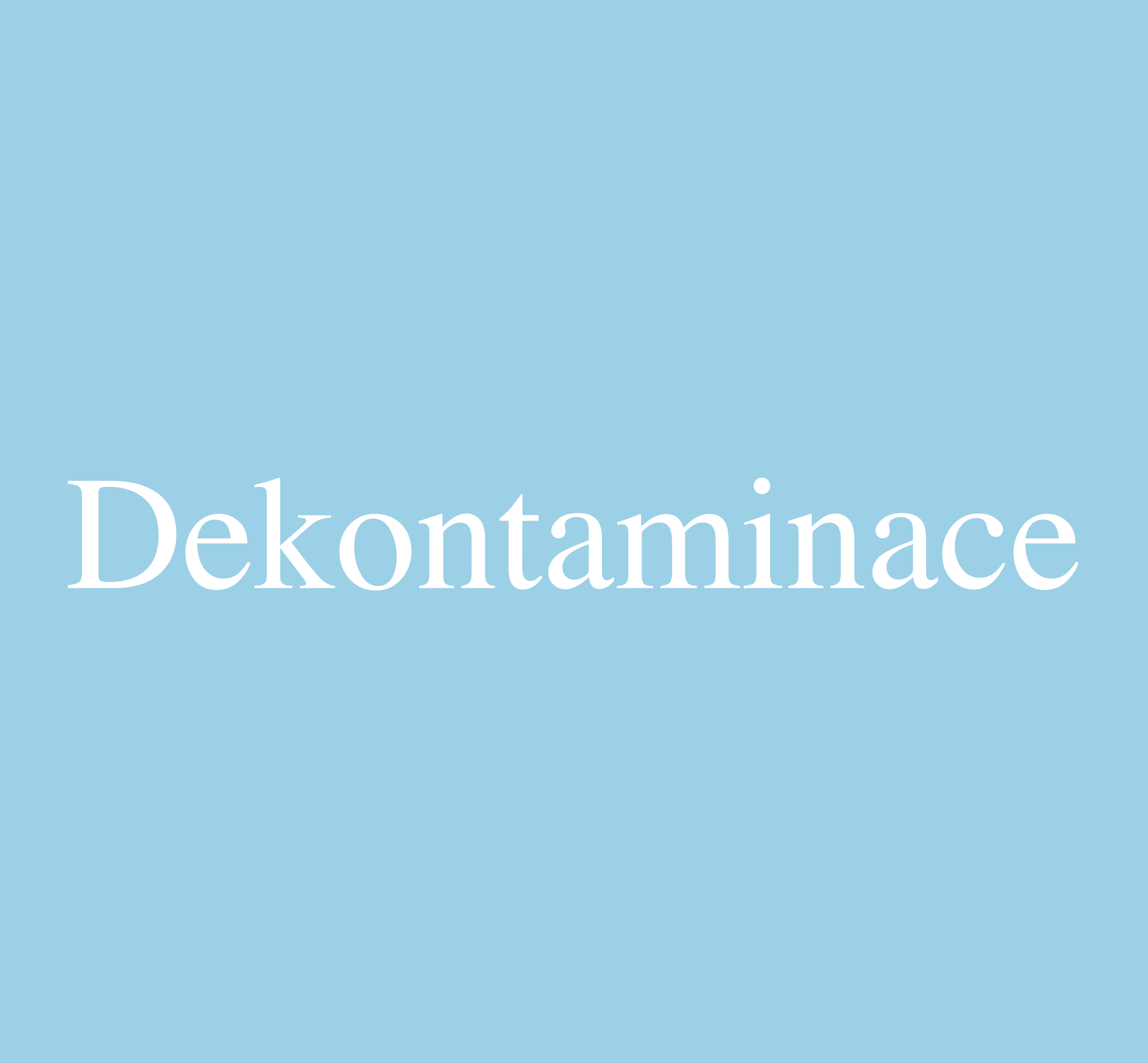 dekontaminace