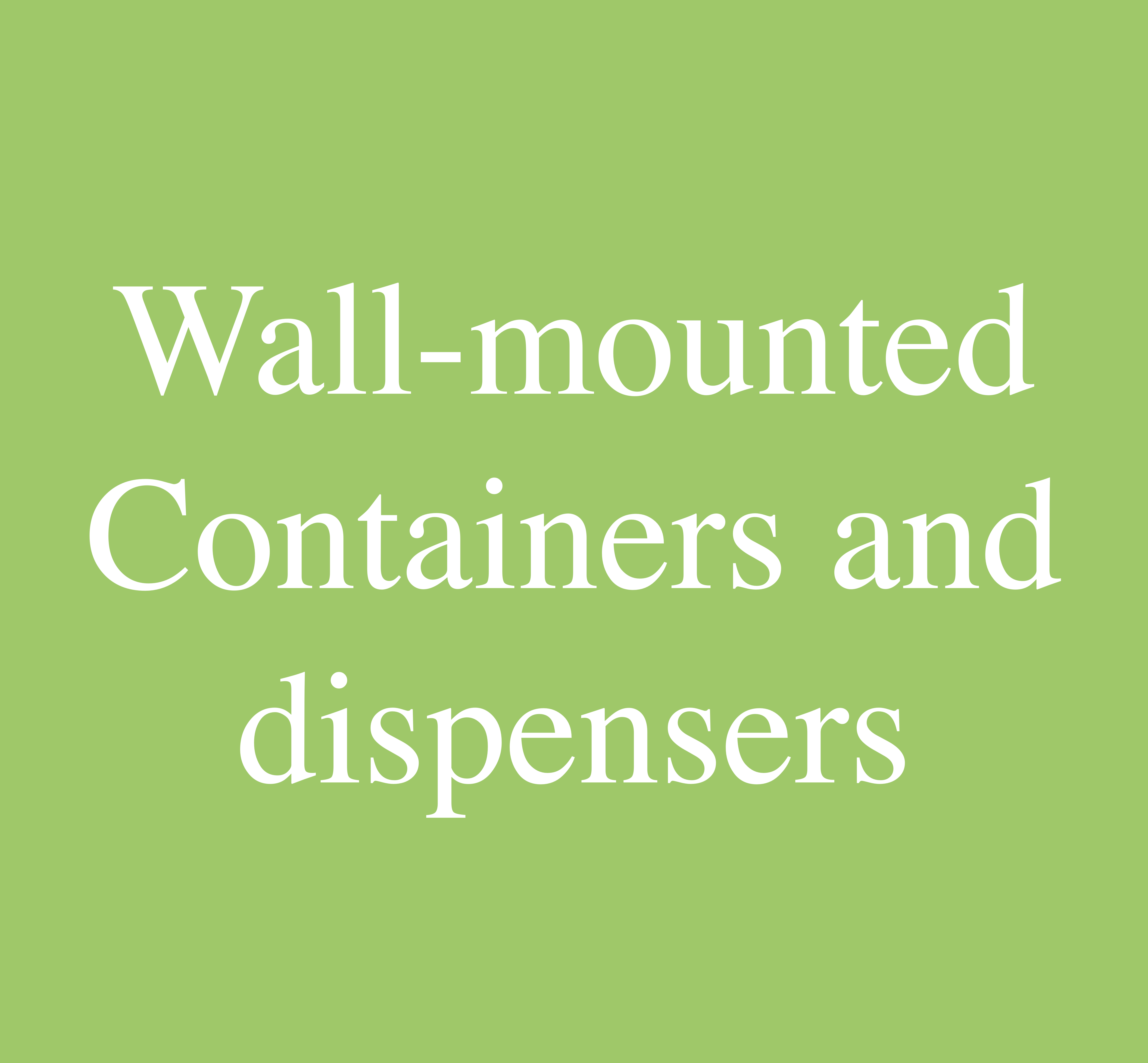 dispensers