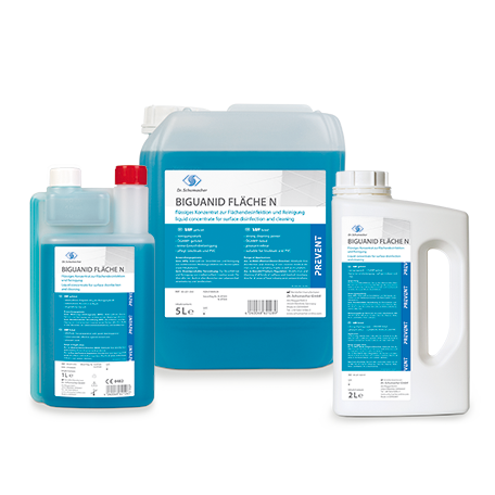 Koncentraty Pro Dezinfekci Povrchu Biguanid Flache N